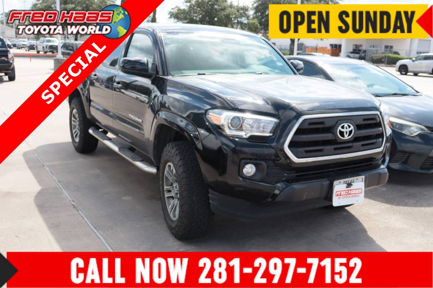 2016 Toyota Tacoma SR5 — Pickup Truck — 87,139 mi — Spring, TX