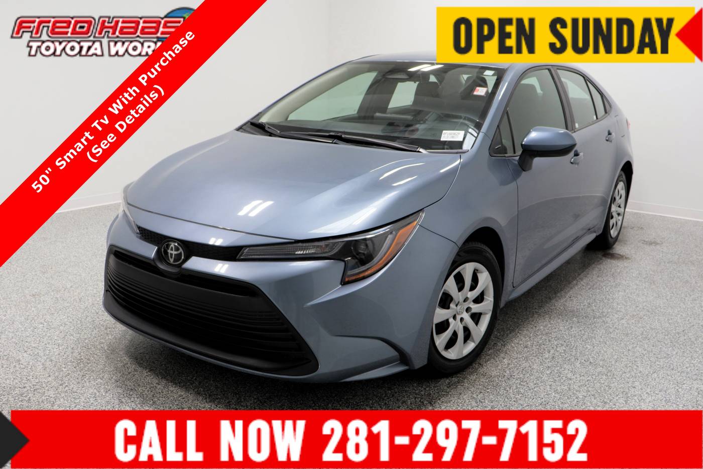 2024 Toyota Corolla LE — Sedan — 44,688 mi — Spring, TX