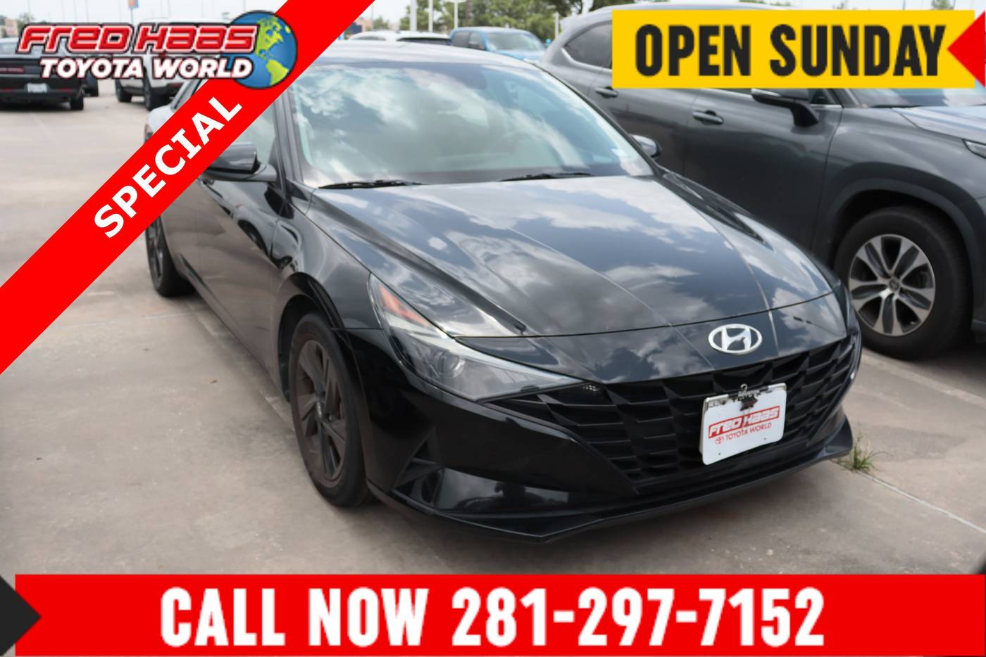 2021 Hyundai Elantra SEL — Sedan — 28,436 mi — Spring, TX