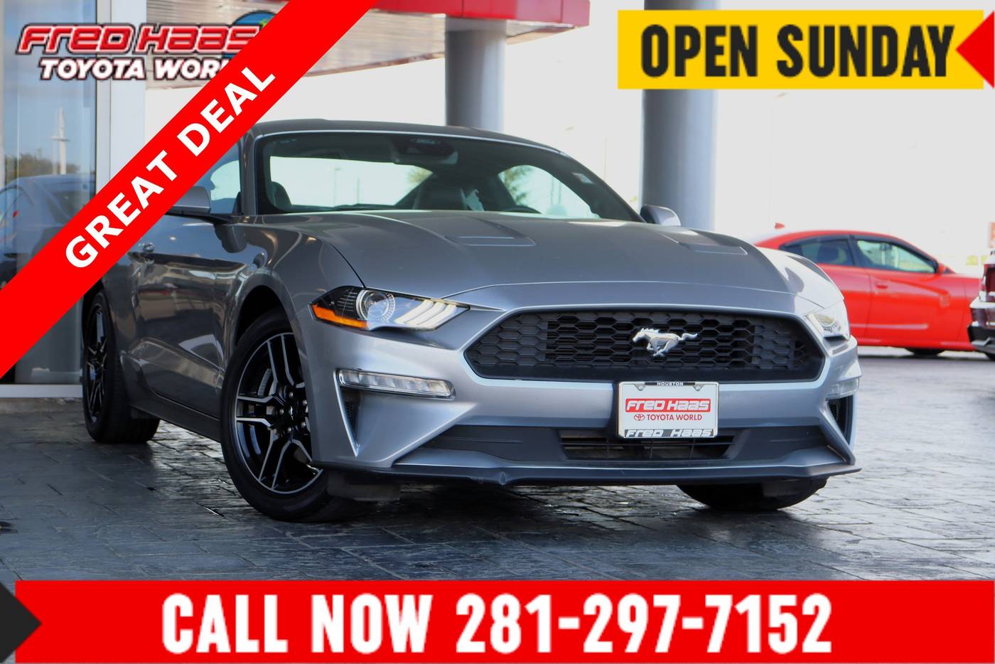 2023 Ford Mustang EcoBoost — Coupe — 33,828 mi — Spring, TX