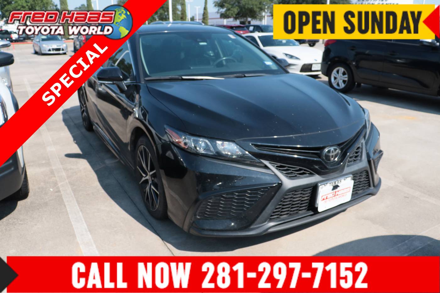 2022 Toyota Camry SE — Sedan — 33,432 mi — Spring, TX