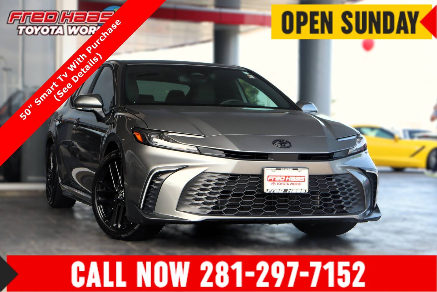 2025 Toyota Camry SE — Sedan — 4,490 mi — Spring, TX