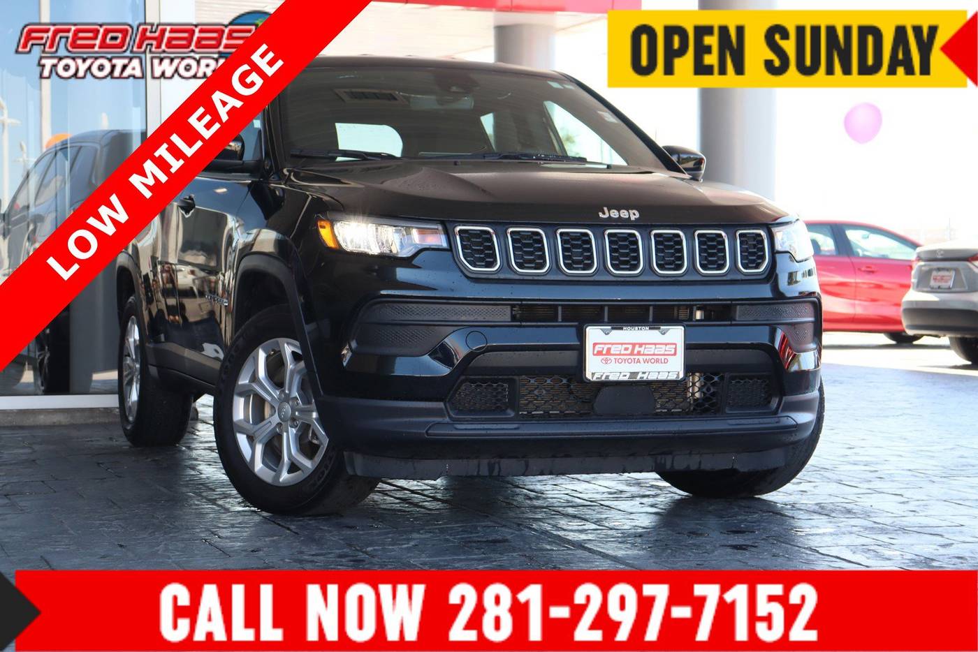 2024 Jeep Compass Sport — SUV — 14,586 mi — Spring, TX