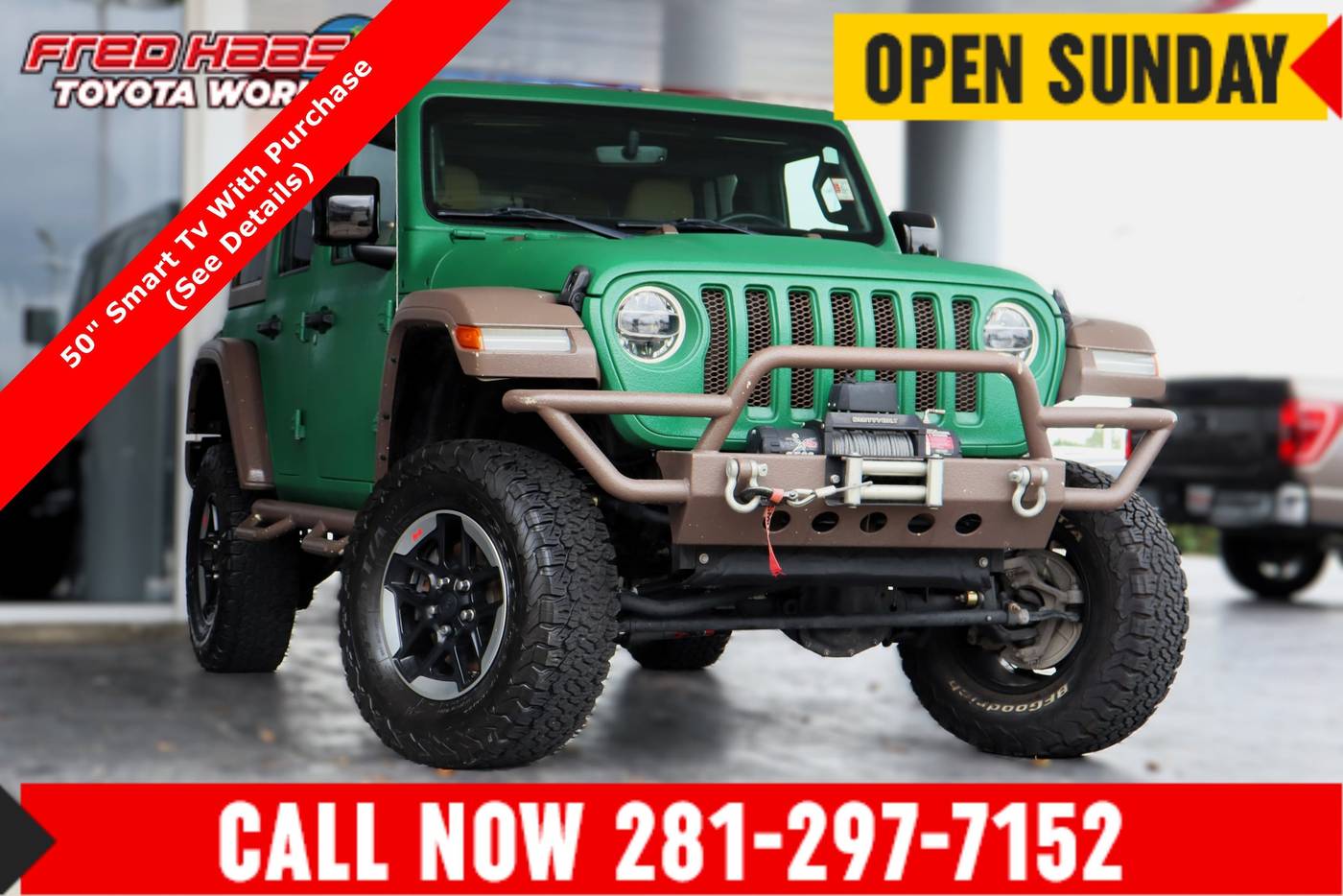 2018 Jeep Wrangler Rubicon — SUV — 57,910 mi — Spring, TX