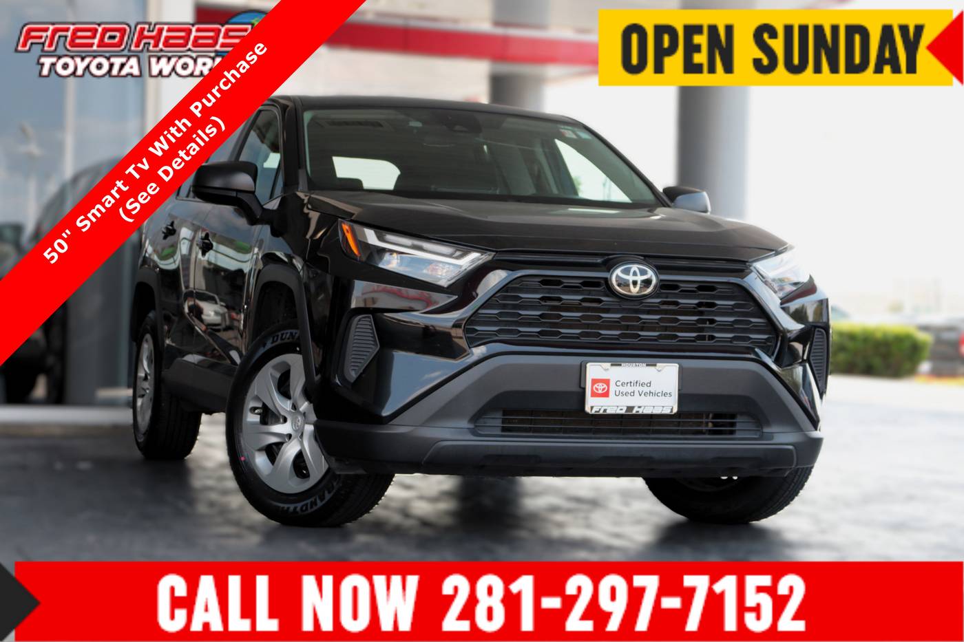 2023 Toyota RAV4 LE — SUV — 55,821 mi — Spring, TX