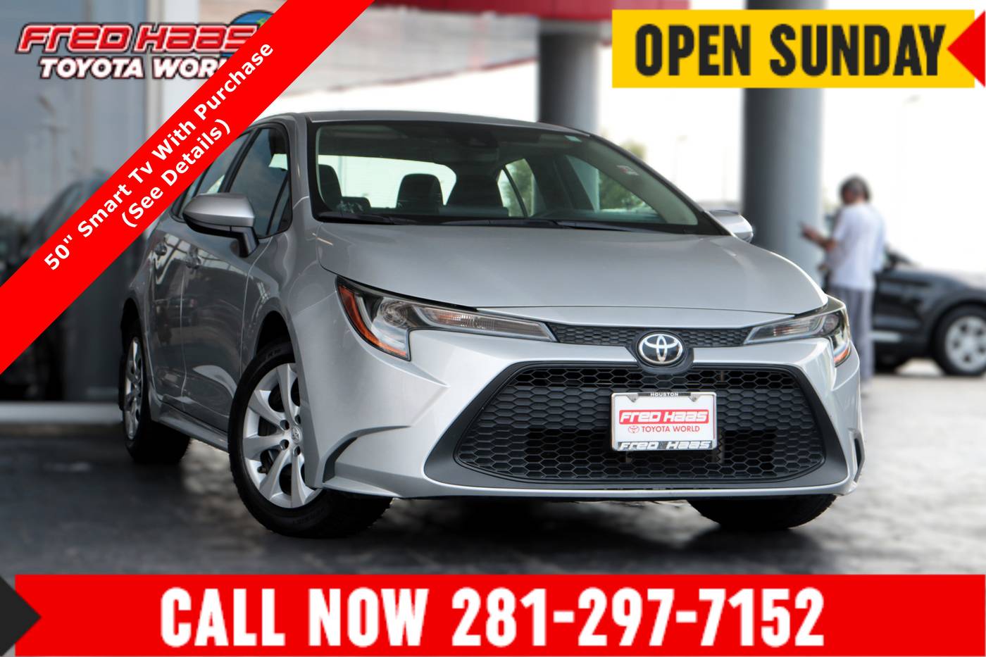2022 Toyota Corolla LE — Sedan — 50,377 mi — Spring, TX