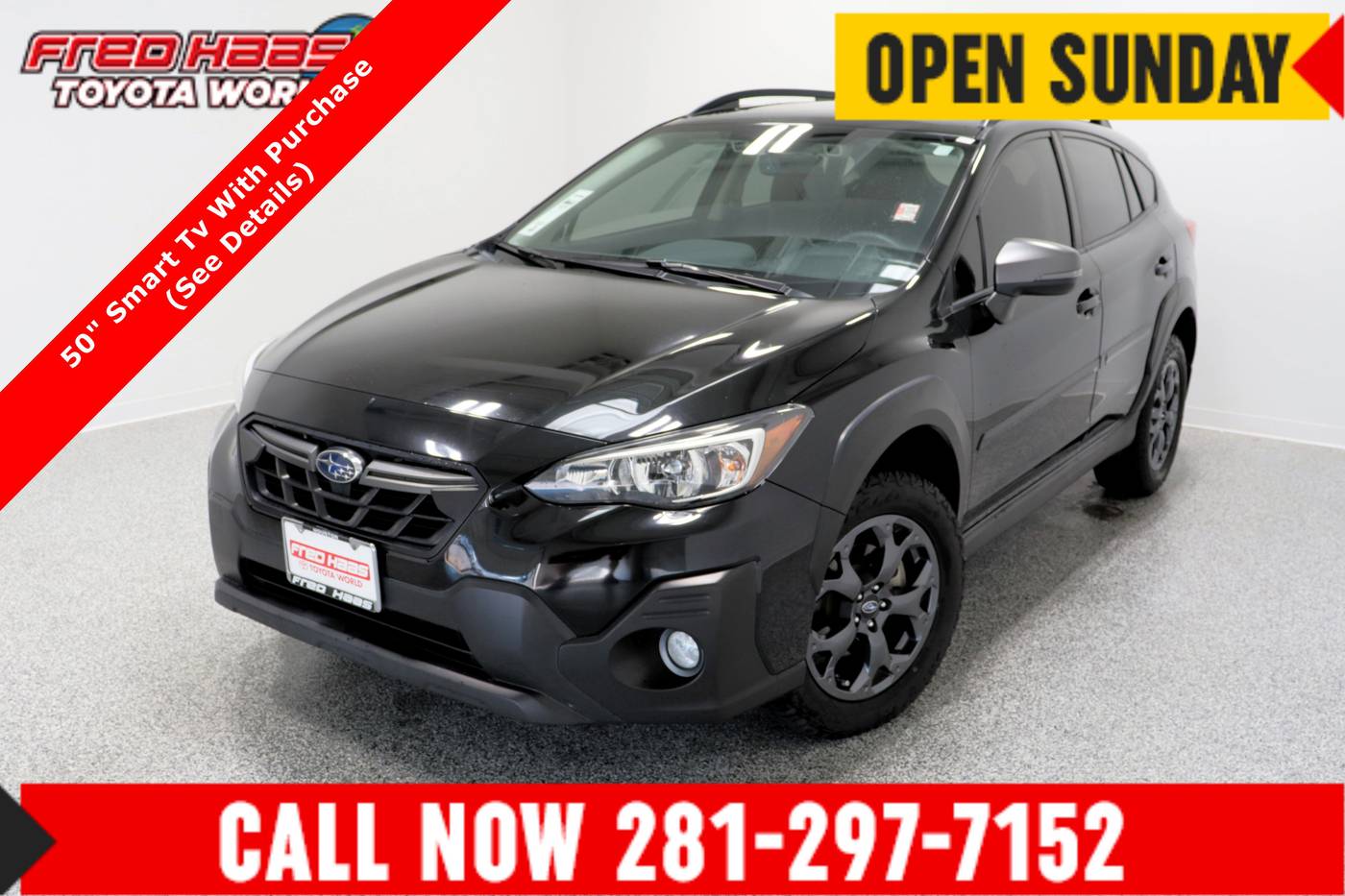 2023 Subaru Crosstrek Sport — SUV — 52,387 mi — Spring, TX