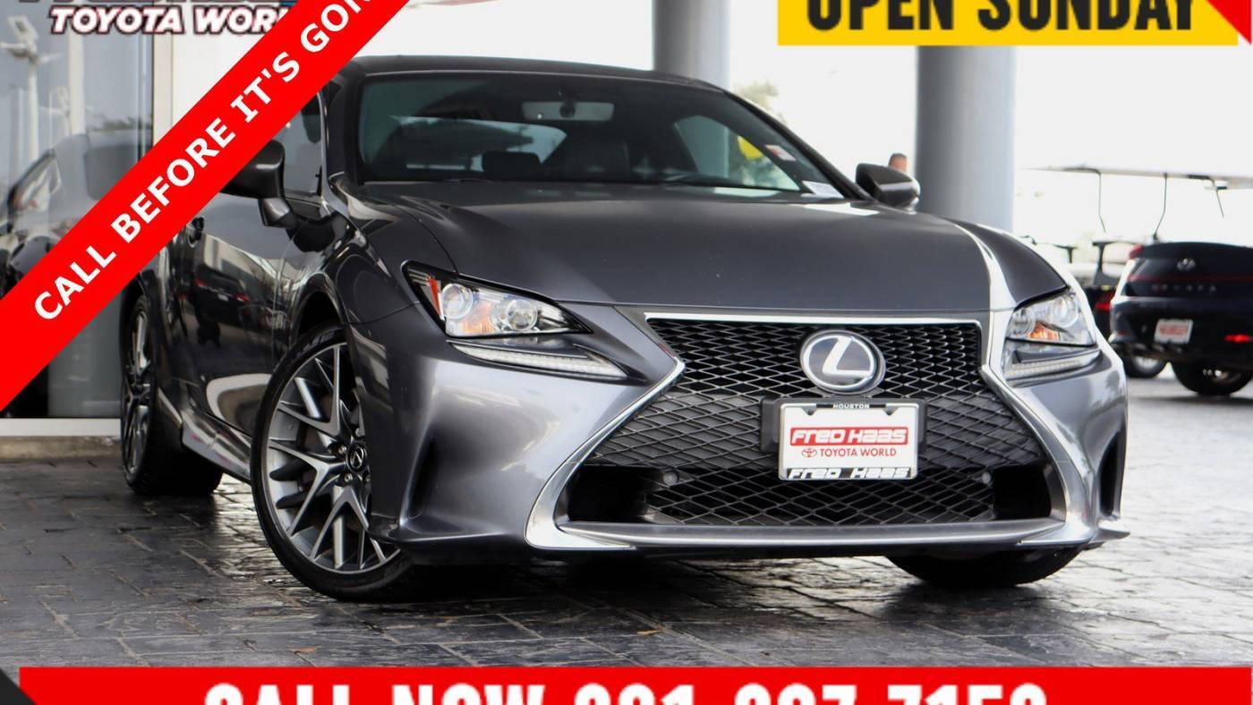 2017 Lexus RC RC Turbo — Coupe — 78,163 mi — Spring, TX