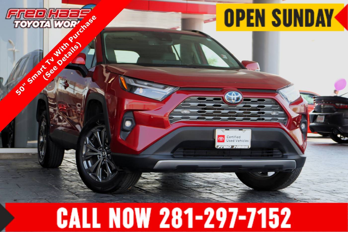 2024 Toyota RAV4 Hybrid Limited — SUV — 7,389 mi — Spring, TX