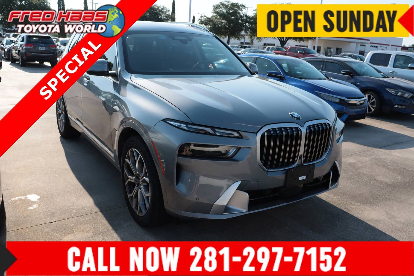 2025 BMW X7 40i — SUV — 4,825 mi — Spring, TX