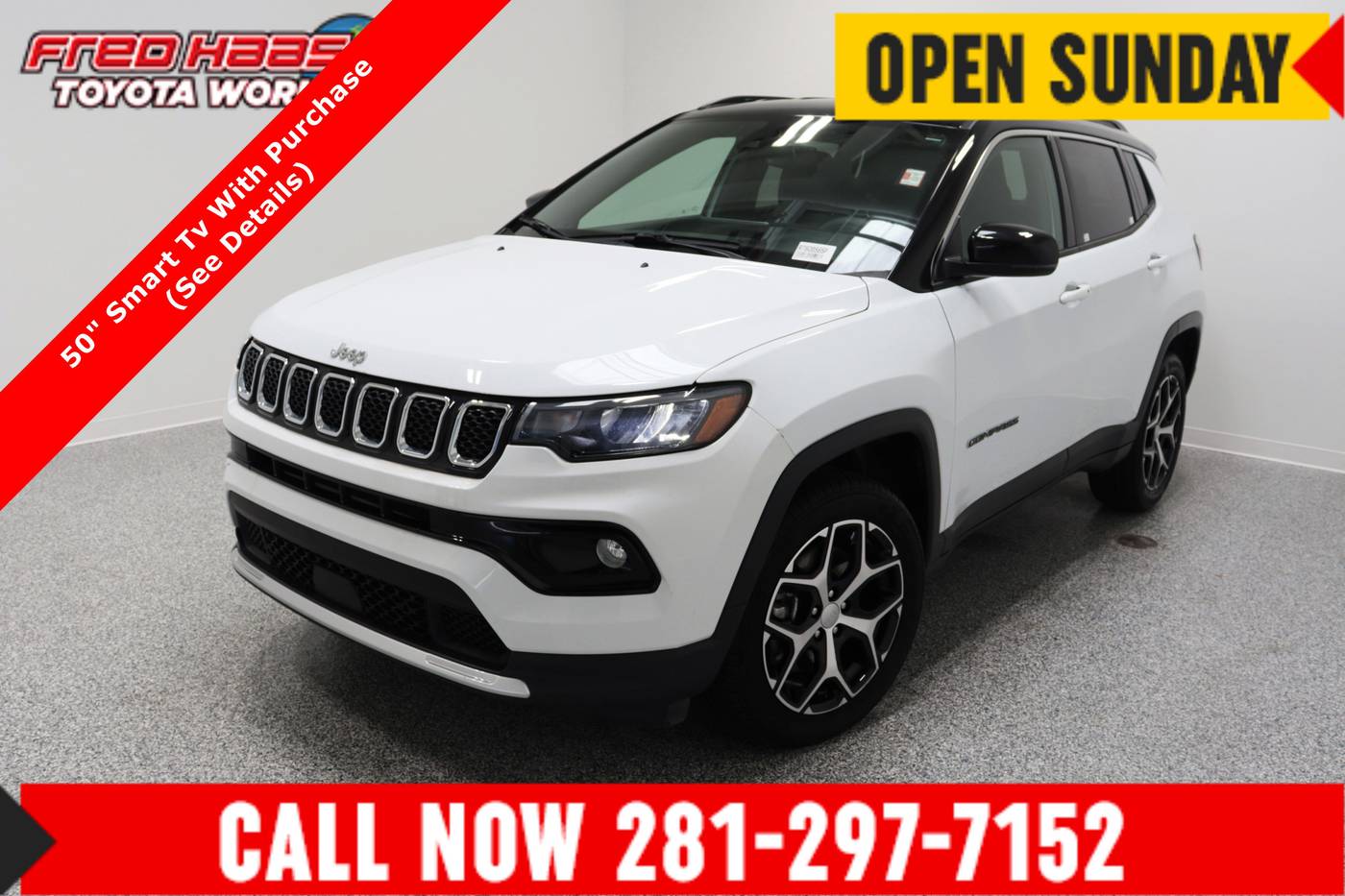 2024 Jeep Compass Limited — SUV — 29,343 mi — Spring, TX