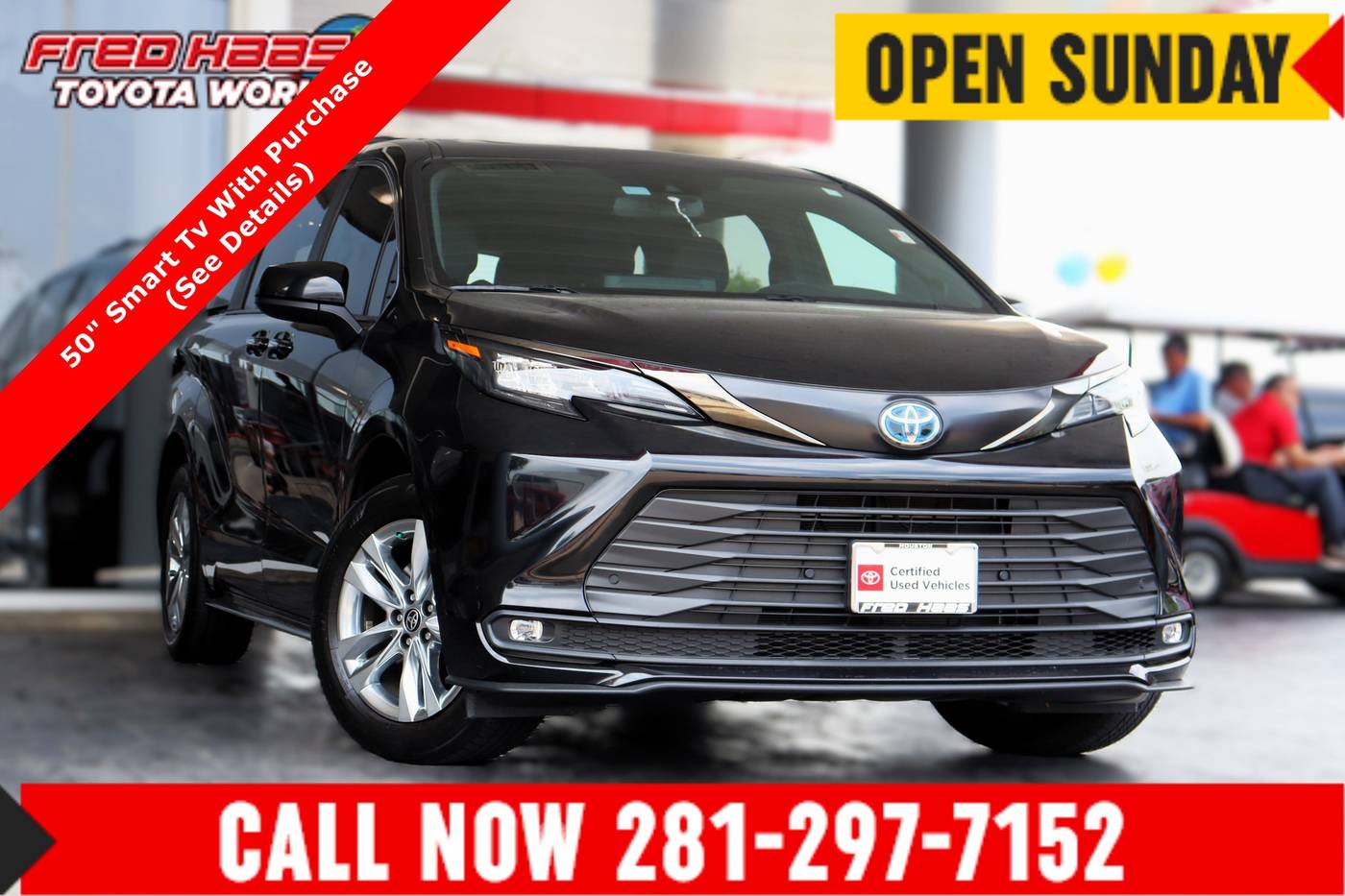 2023 Toyota Sienna Woodland Edition — Minivan — 25,113 mi — Spring, TX