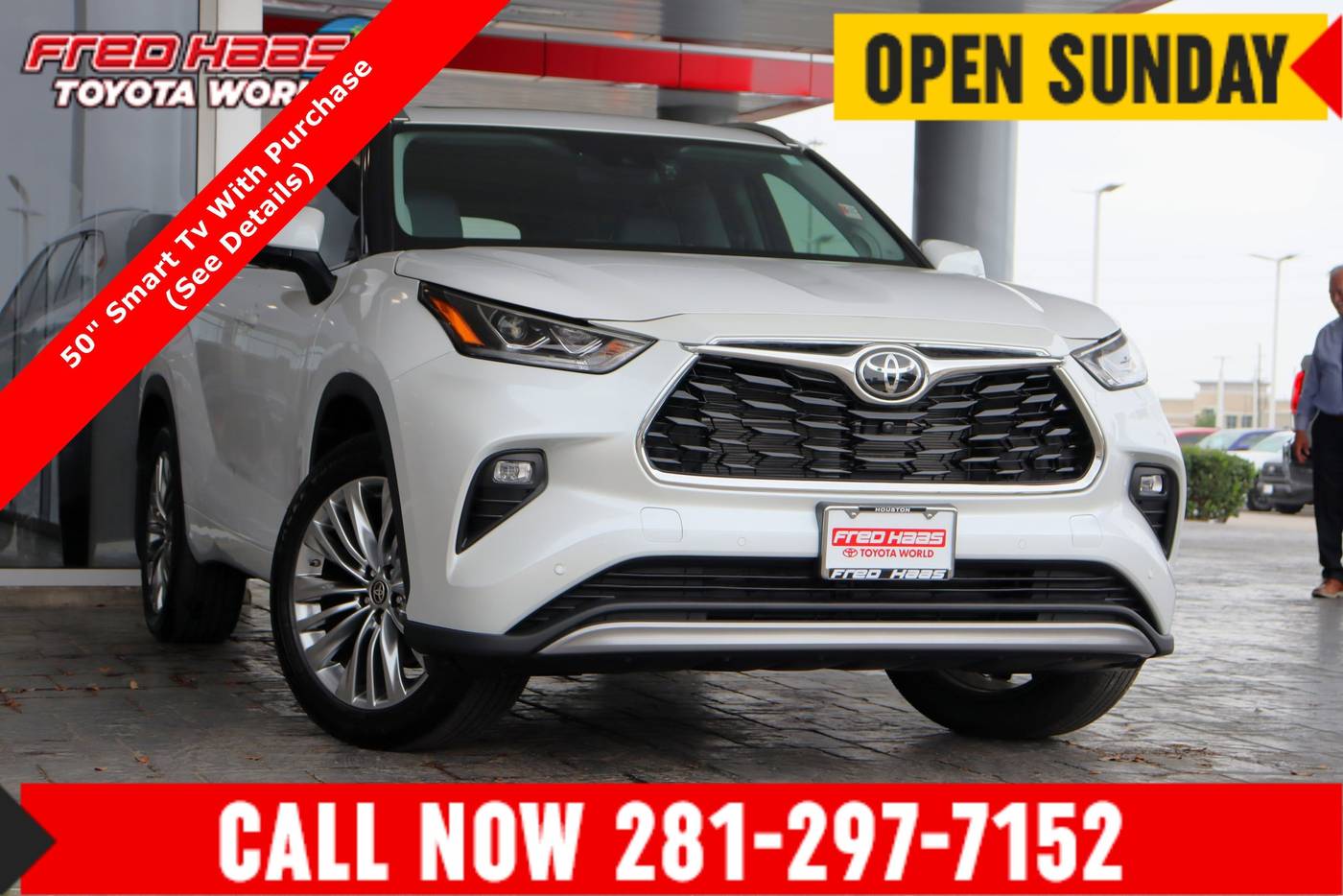 2025 Toyota Highlander Hybrid Platinum — SUV — 245 mi — Spring, TX