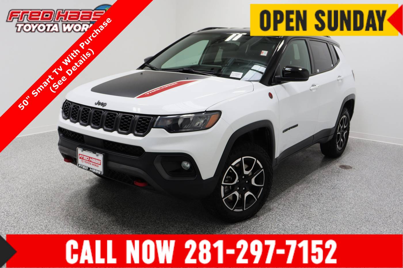 2024 Jeep Compass Trailhawk — SUV — 35,352 mi — Spring, TX