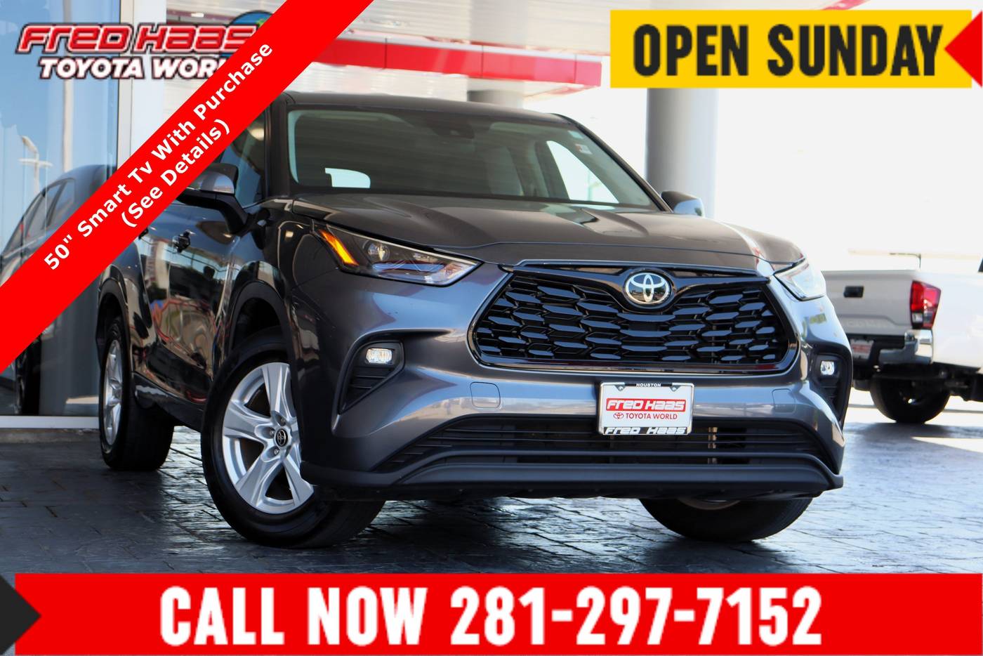 2023 Toyota Highlander LE — SUV — 28,139 mi — Spring, TX
