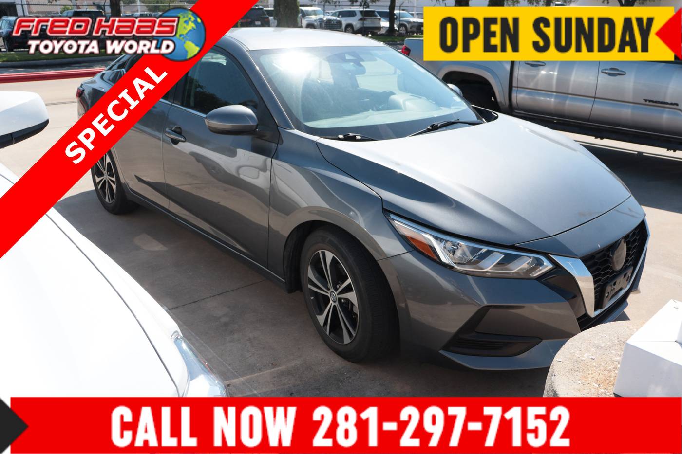 2023 Nissan Sentra SV — Sedan — 41,856 mi — Spring, TX