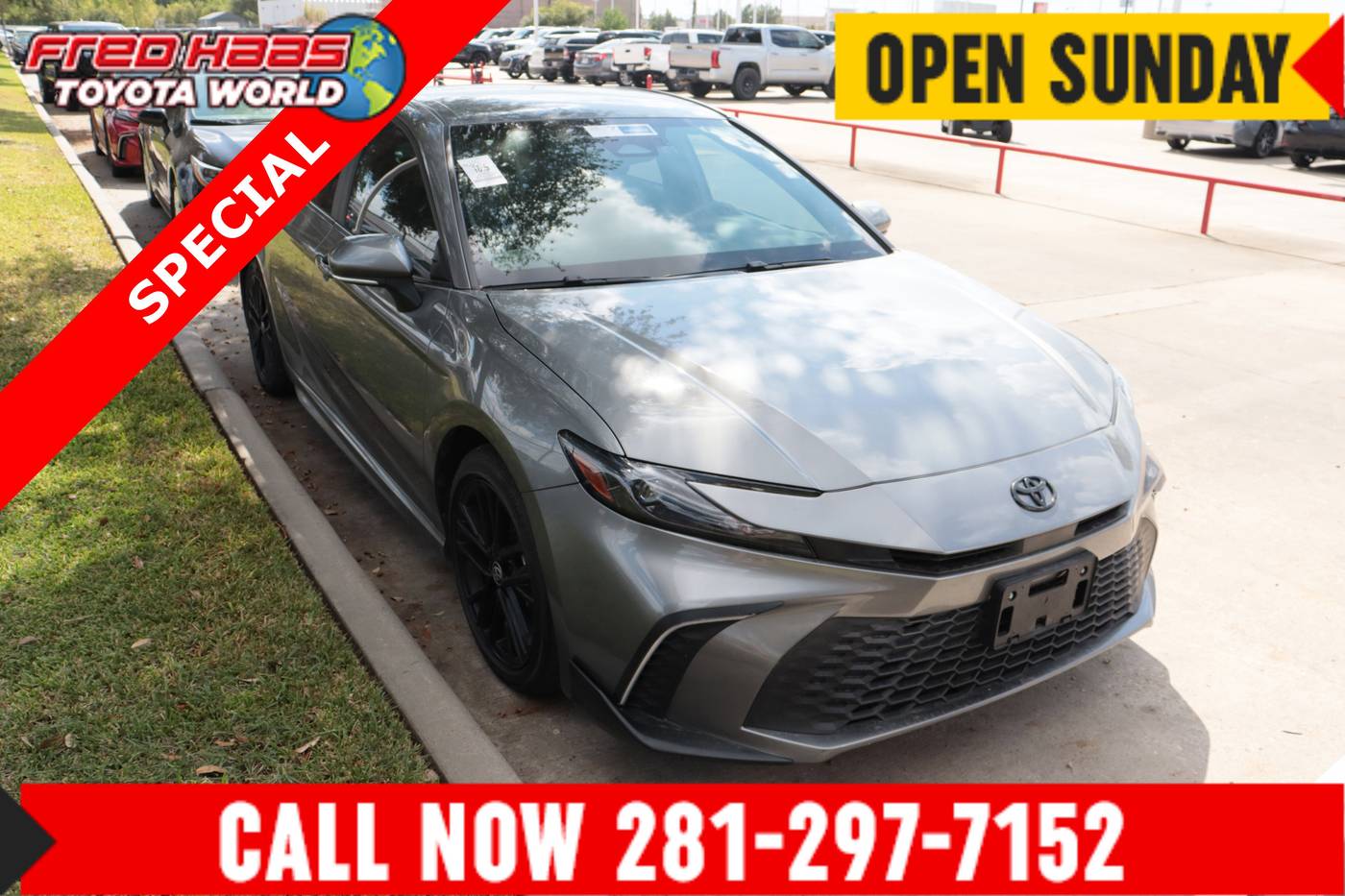 2025 Toyota Camry Hybrid SE — Sedan — 15,050 mi — Spring, TX