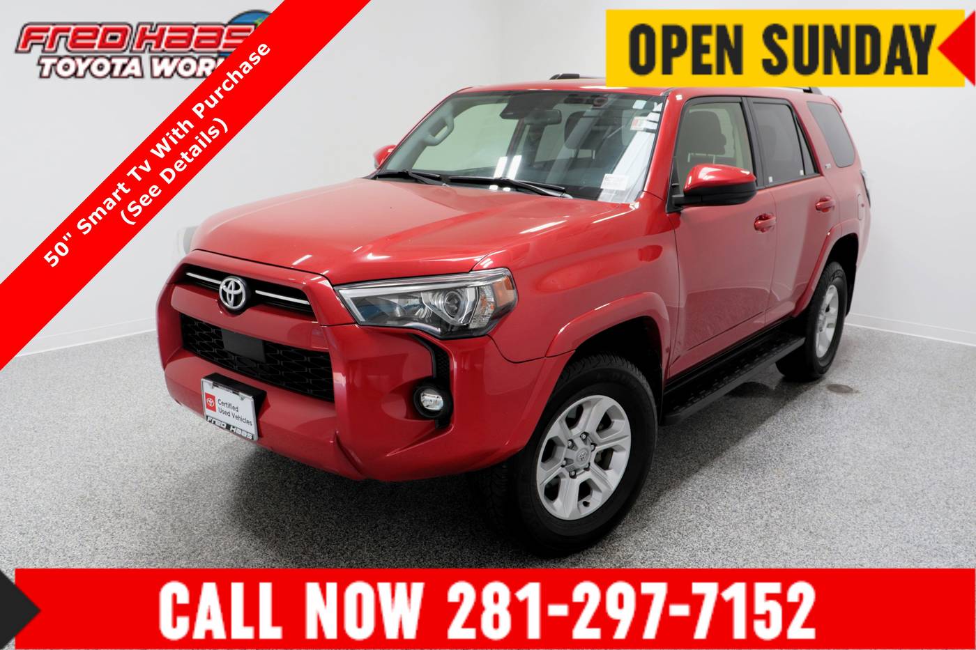 2024 Toyota 4Runner SR5 — SUV — 30,994 mi — Spring, TX