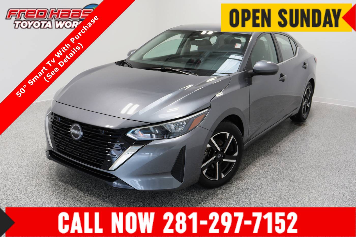 2024 Nissan Sentra SV — Sedan — 37,866 mi — Spring, TX