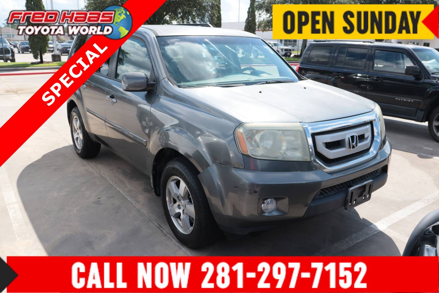 2011 Honda Pilot EX — SUV — 218,706 mi — Spring, TX