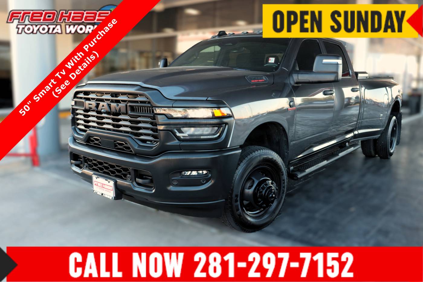 2025 Ram 3500 Tradesman — Pickup Truck — 8,899 mi — Spring, TX