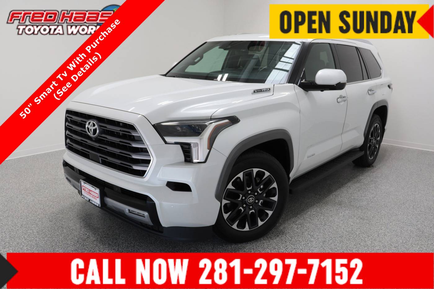 2025 Toyota Sequoia Limited — SUV — 1,636 mi — Spring, TX