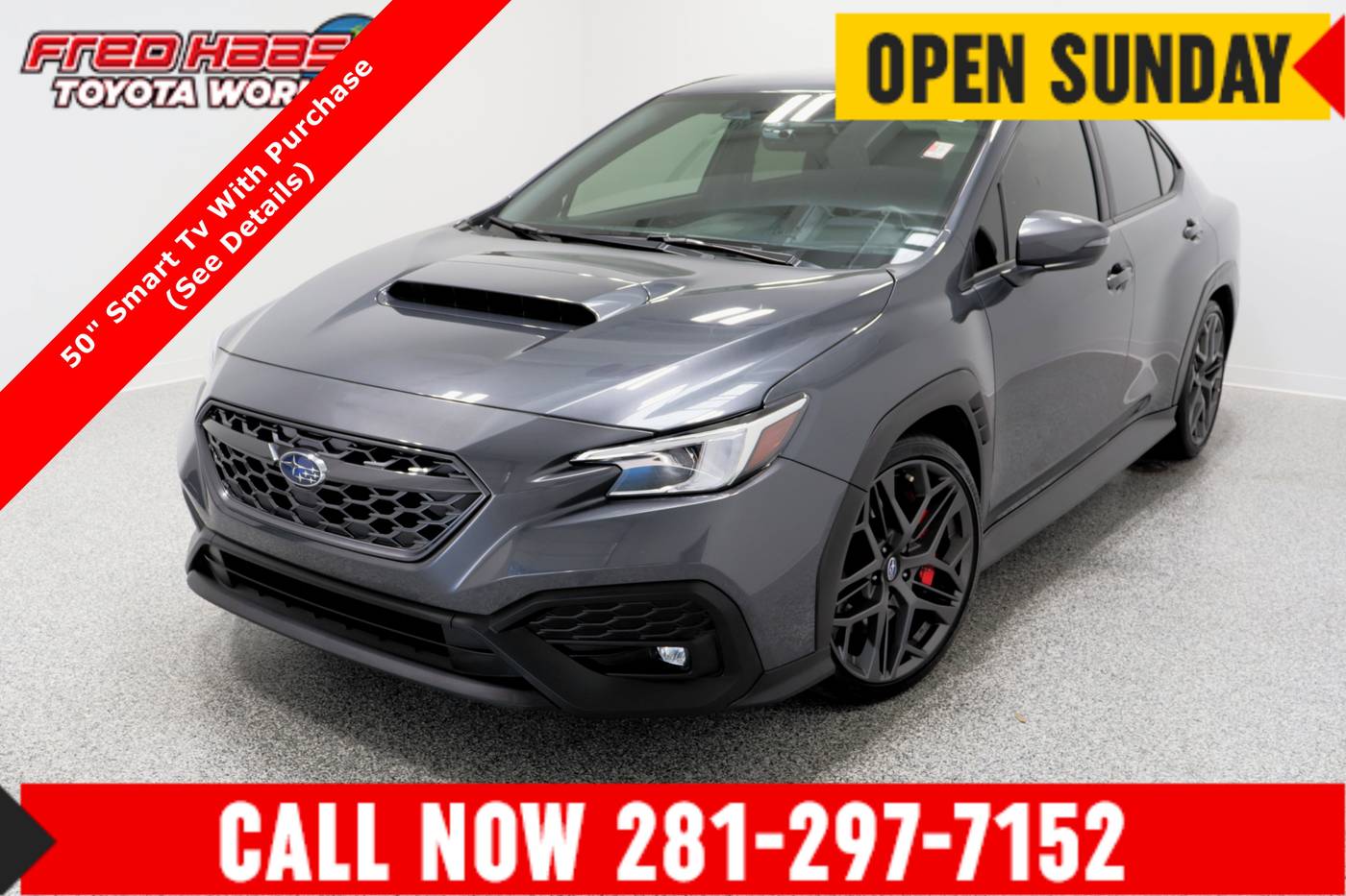 2024 Subaru WRX TR — Sedan — 6,029 mi — Spring, TX
