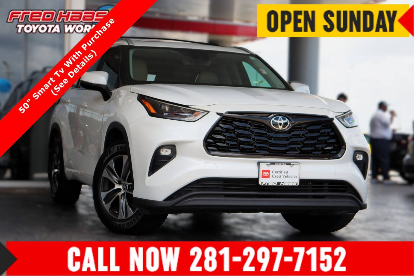 2023 Toyota Highlander XLE — SUV — 39,755 mi — Spring, TX