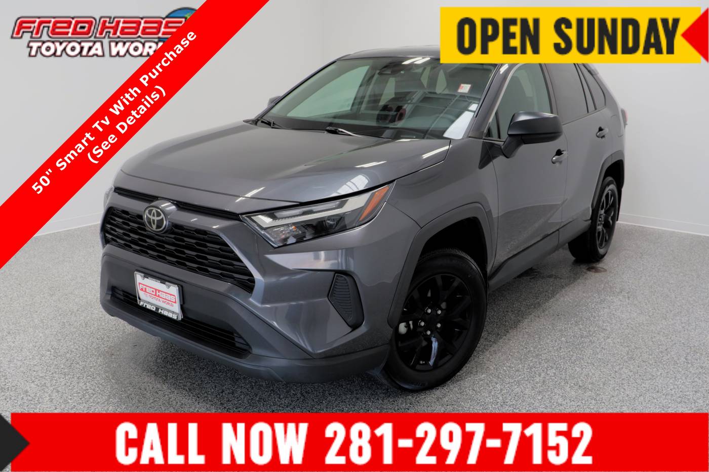 2023 Toyota RAV4 LE — SUV — 27,907 mi — Spring, TX