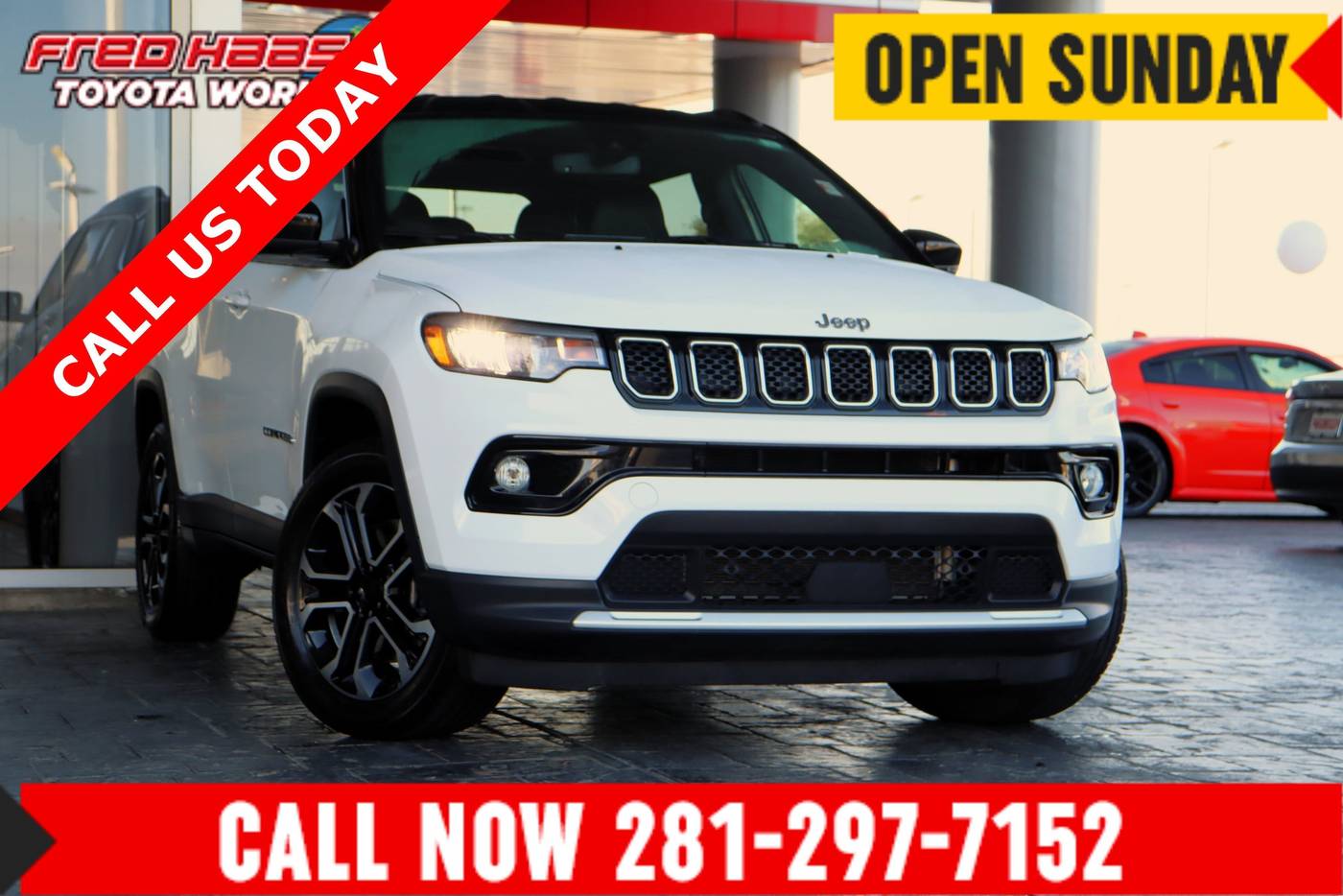 2023 Jeep Compass Limited — SUV — 32,413 mi — Spring, TX