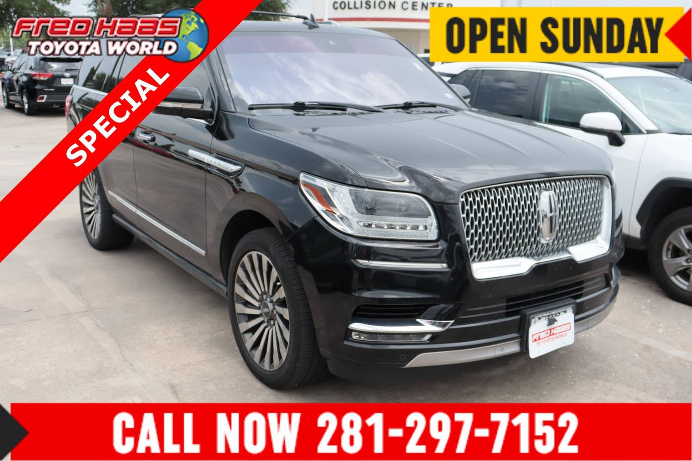 2018 Lincoln Navigator Reserve — SUV — 99,293 mi — Spring, TX