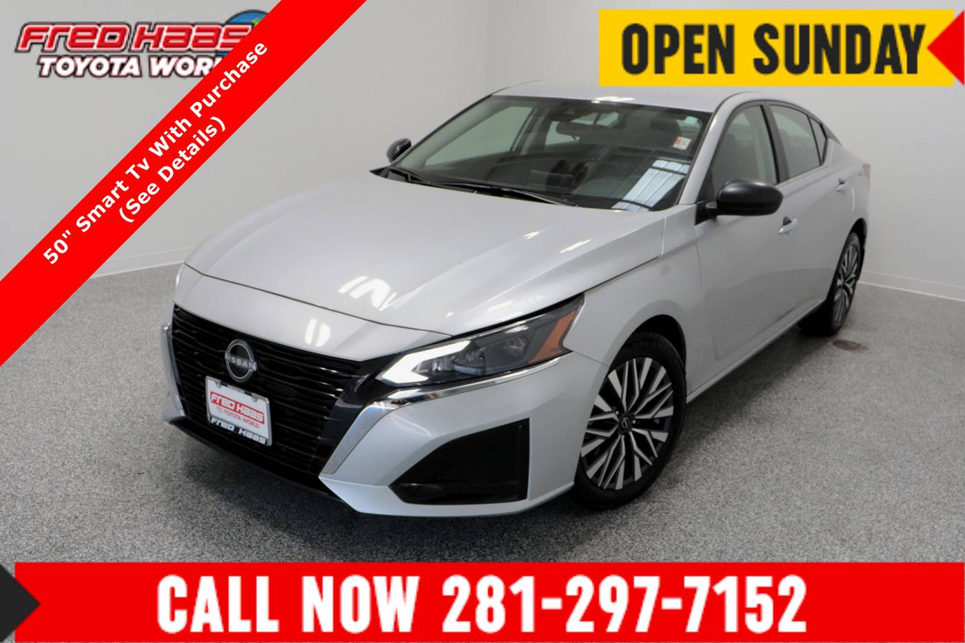2024 Nissan Altima SV — Sedan — 28,370 mi — Spring, TX
