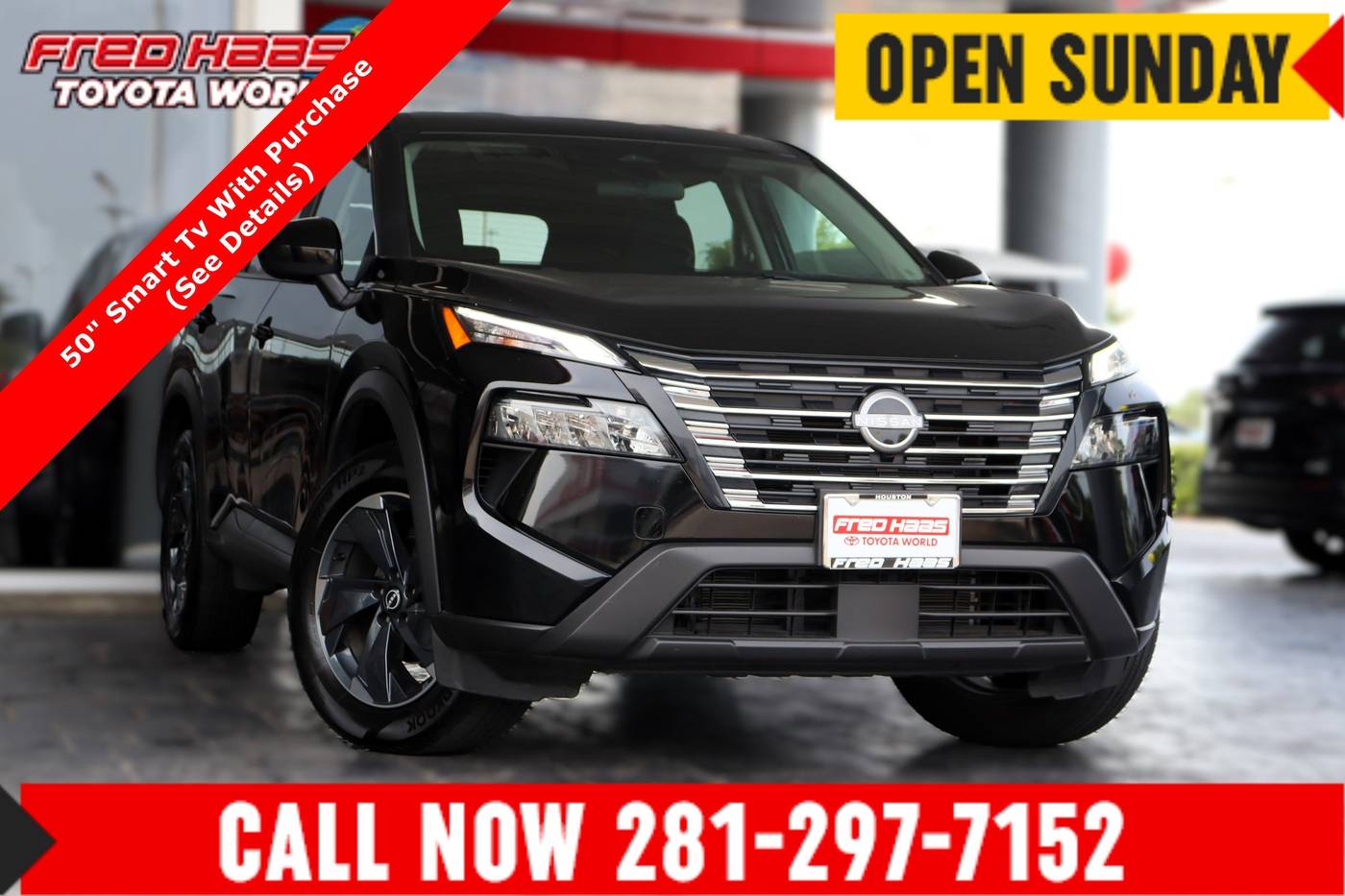 2024 Nissan Rogue SV — SUV — 21,671 mi — Spring, TX