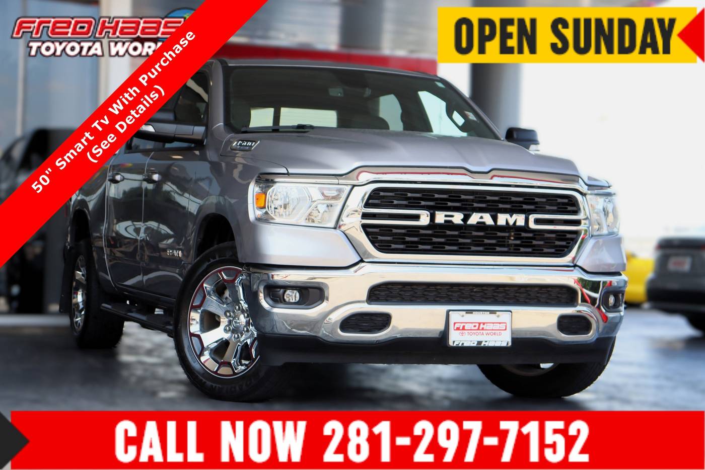 2022 Ram 1500 Big Horn — Pickup Truck — 20,992 mi — Spring, TX