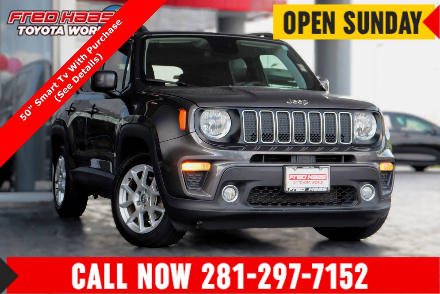 2019 Jeep Renegade Latitude — SUV — 73,198 mi — Spring, TX