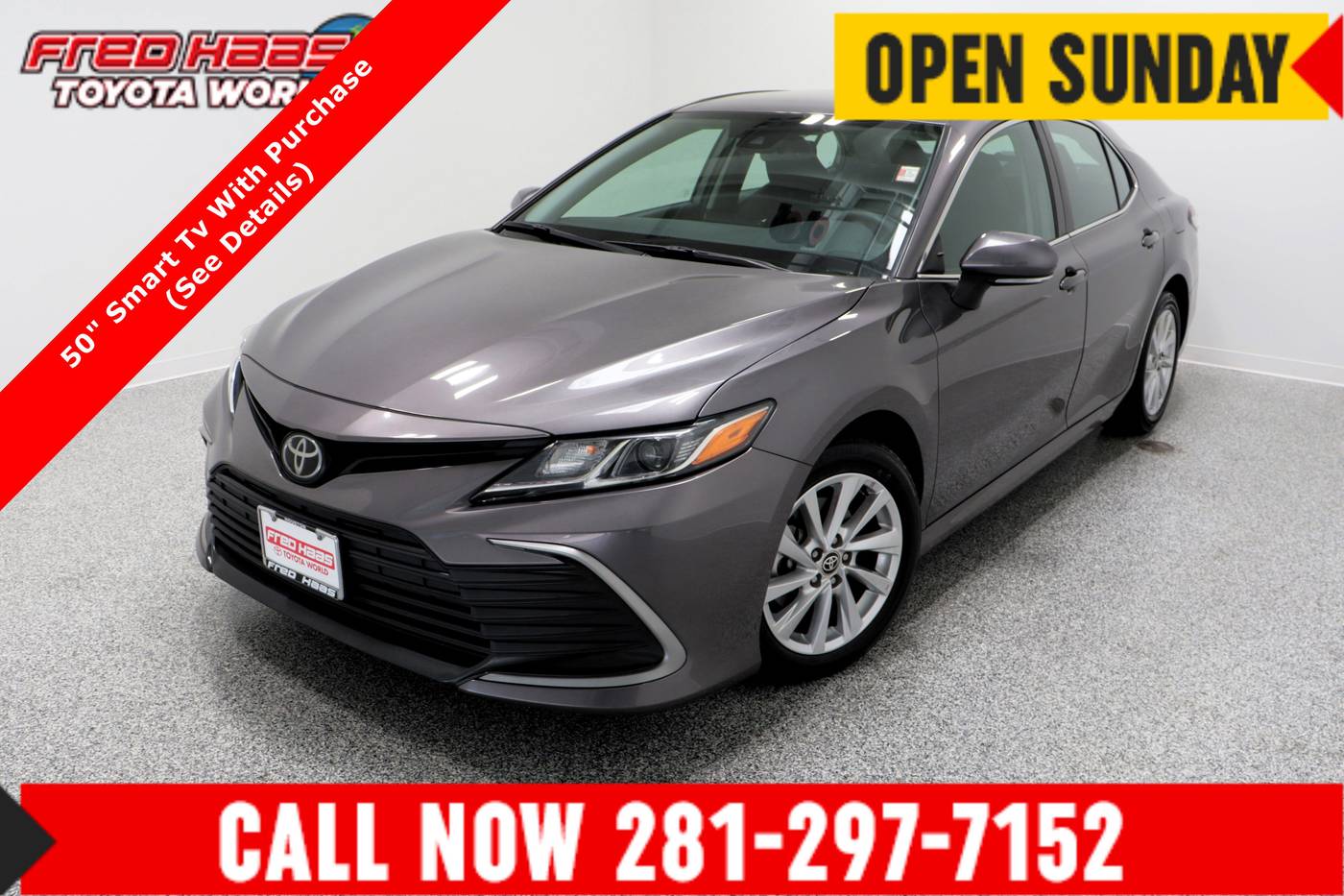 2023 Toyota Camry LE — Sedan — 39,109 mi — Spring, TX