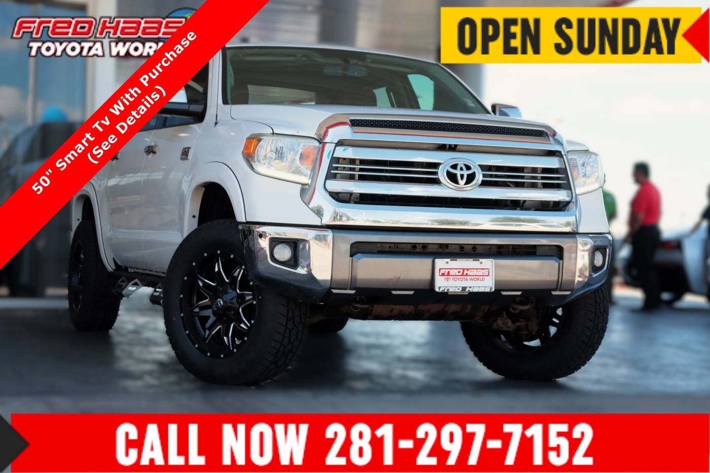 2017 Toyota Tundra 1794 Edition — Pickup Truck — 154,186 mi — Spring, TX