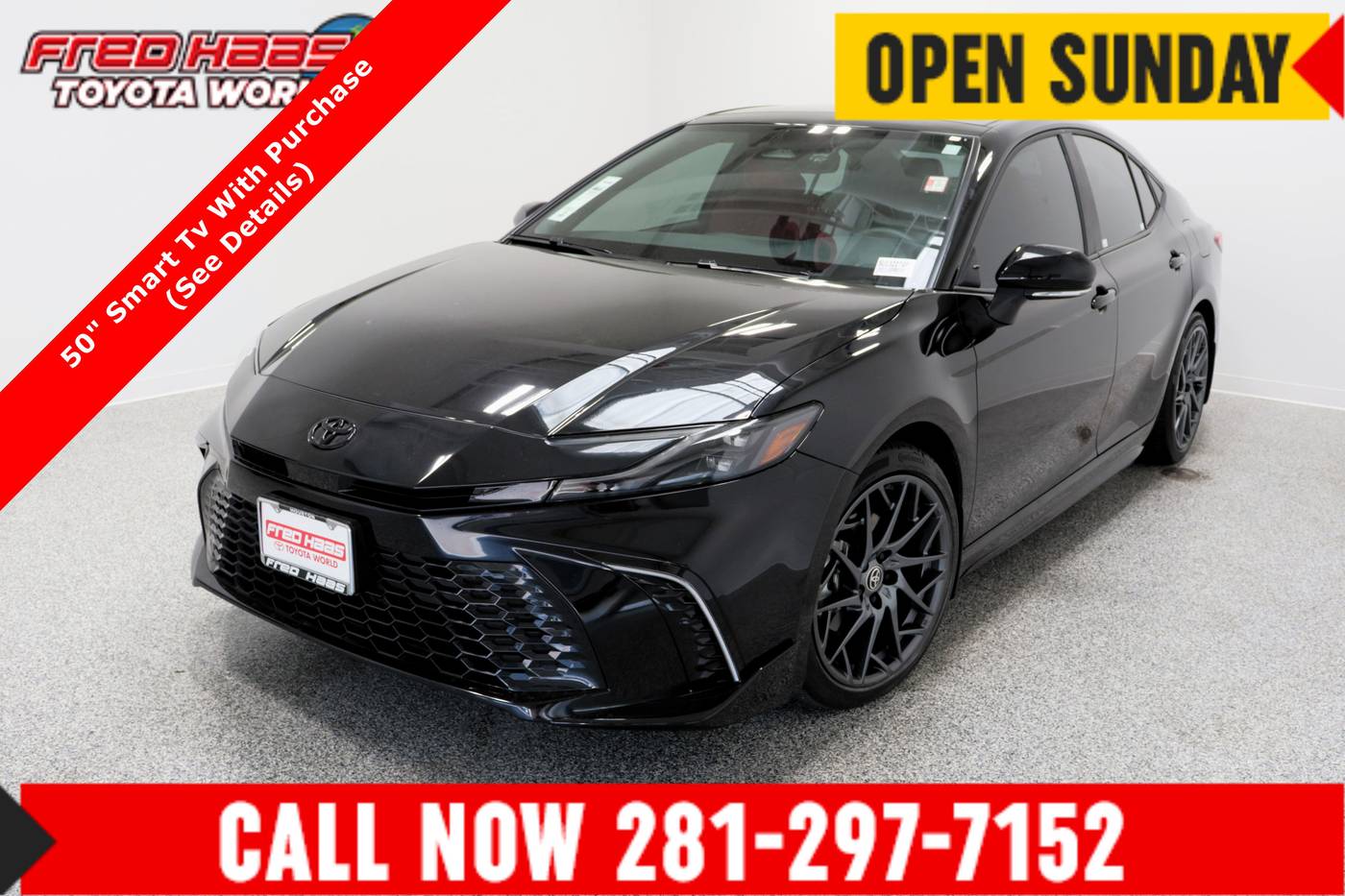 2025 Toyota Camry Hybrid XSE — Sedan — 11,117 mi — Spring, TX