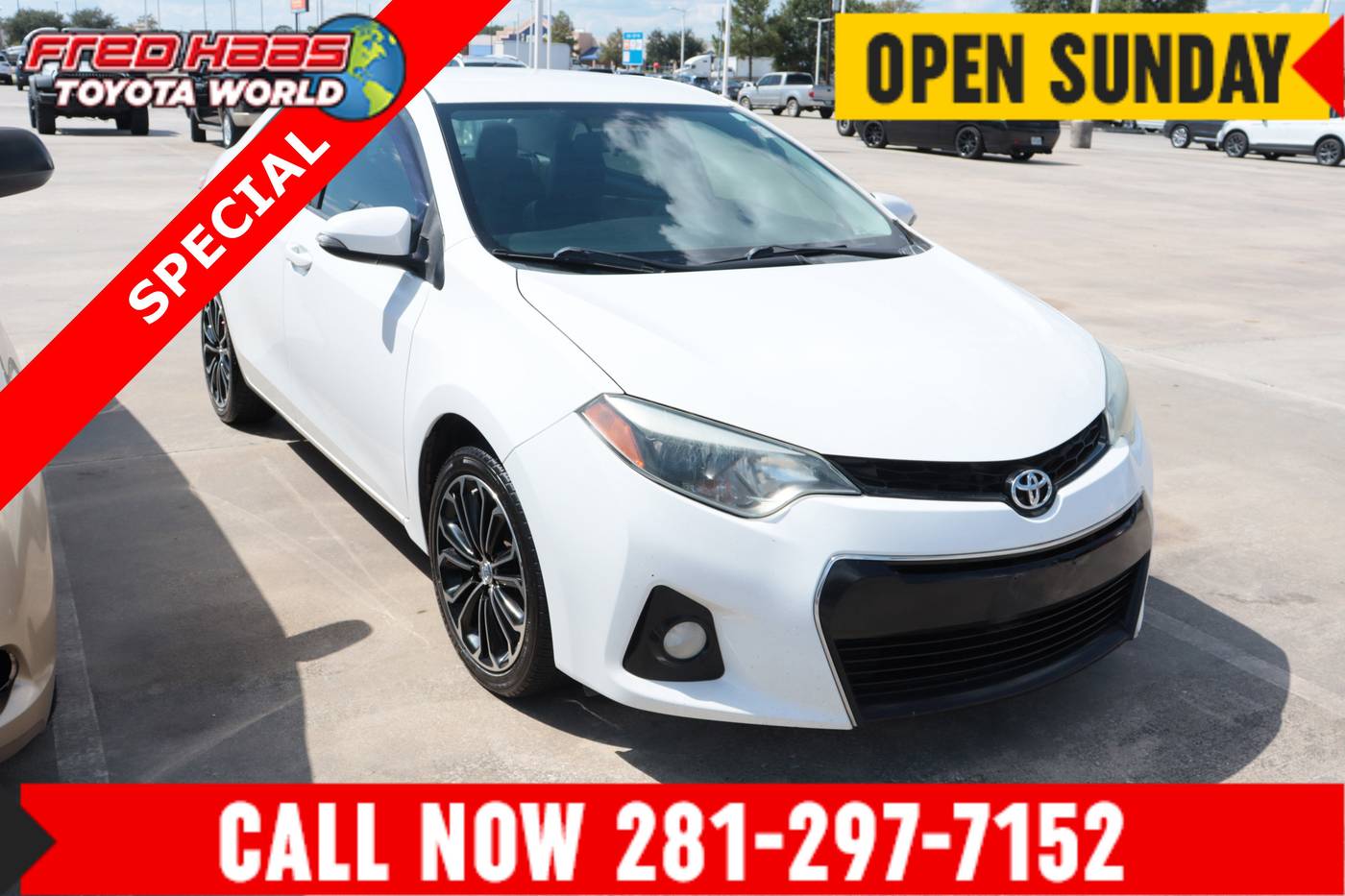 2016 Toyota Corolla S — Sedan — 187,385 mi — Spring, TX