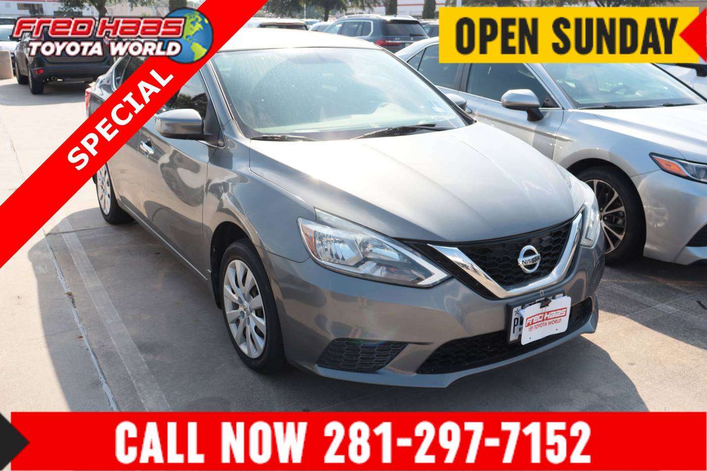 2019 Nissan Sentra S — Sedan — 22,849 mi — Spring, TX