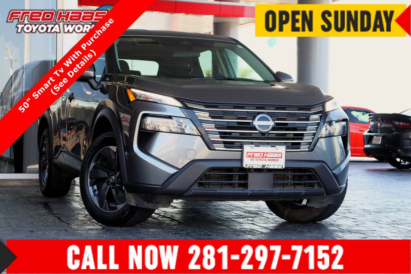 2024 Nissan Rogue SV — SUV — 25,686 mi — Spring, TX