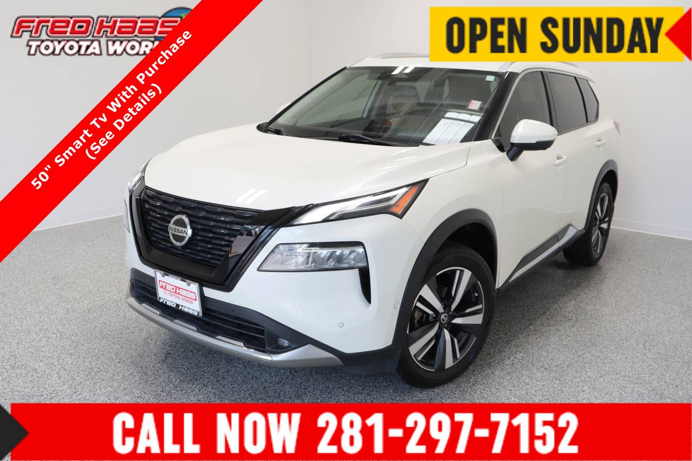 2021 Nissan Rogue Platinum — SUV — 75,548 mi — Spring, TX