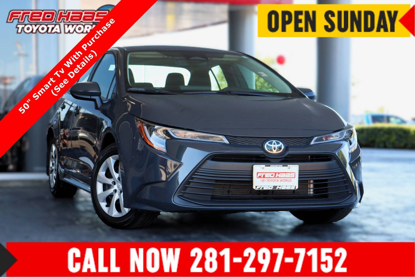 2025 Toyota Corolla LE — Sedan — 12,043 mi — Spring, TX
