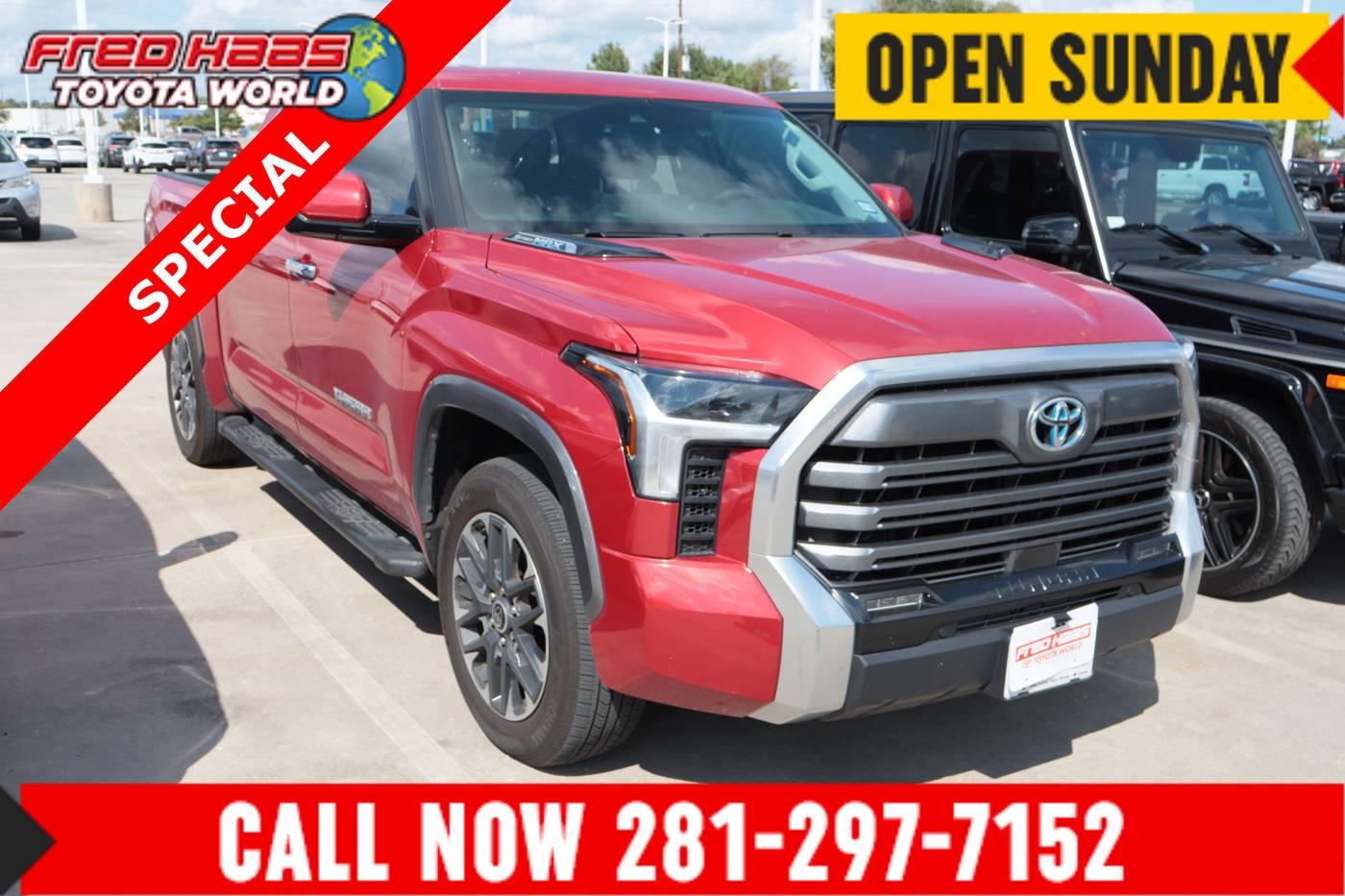 2024 Toyota Tundra Hybrid Limited — Pickup Truck — 12,734 mi — Spring, TX