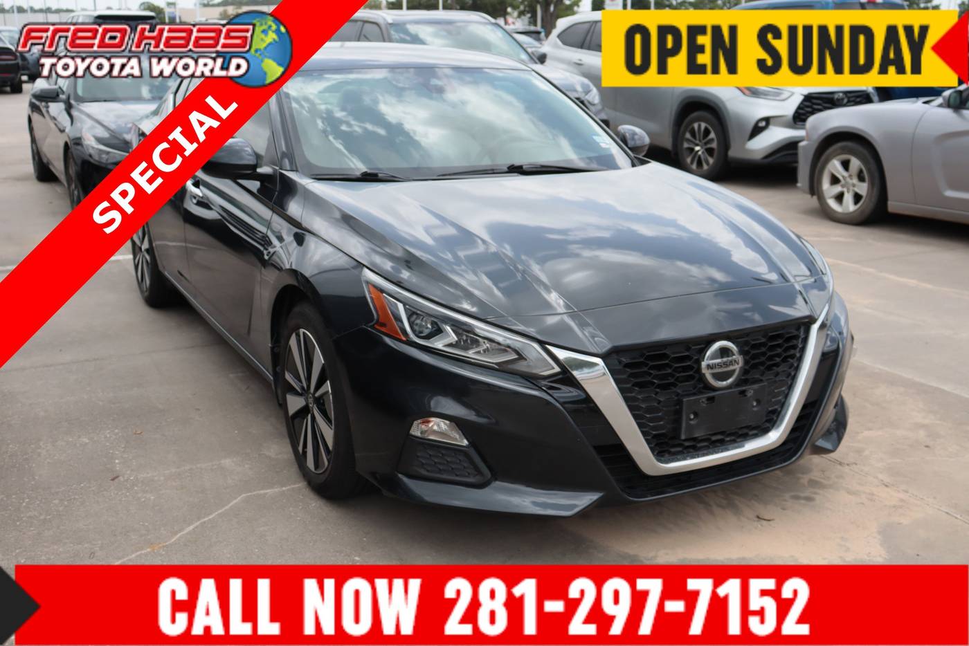 2021 Nissan Altima SV — Sedan — 54,590 mi — Spring, TX