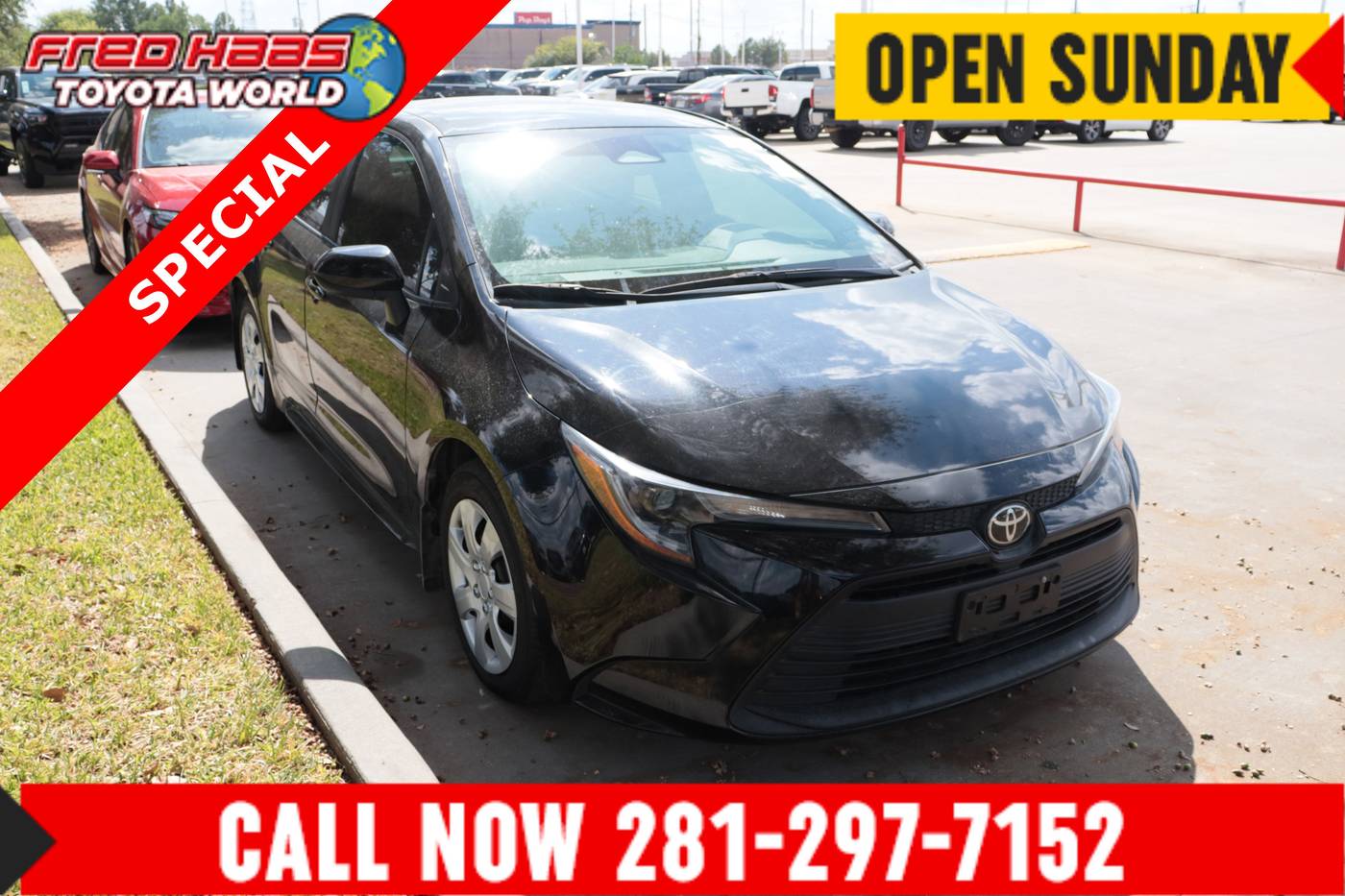 2024 Toyota Corolla LE — Sedan — 25,639 mi — Spring, TX