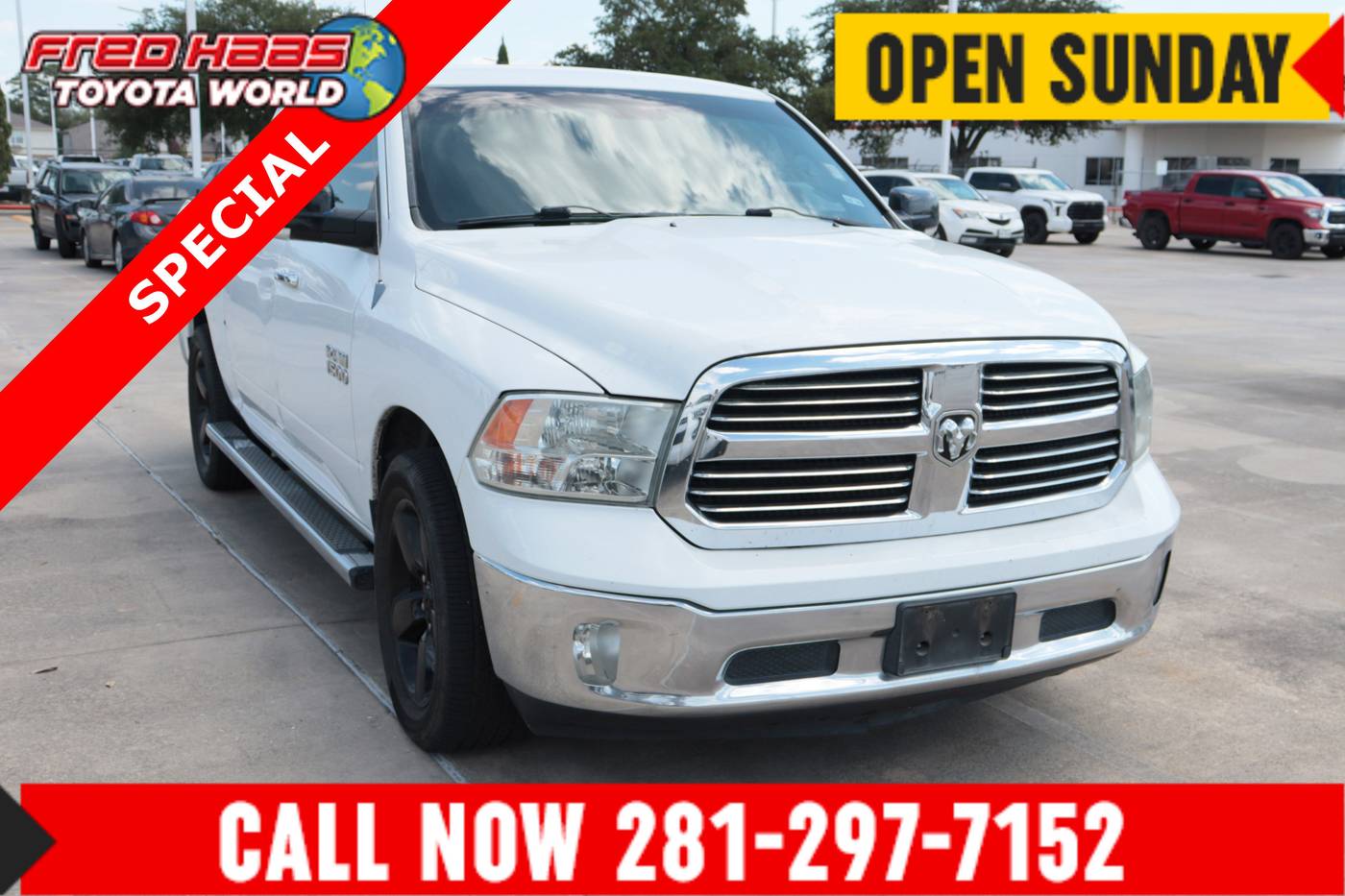 2013 Ram 1500 SLT — Pickup Truck — 181,840 mi — Spring, TX