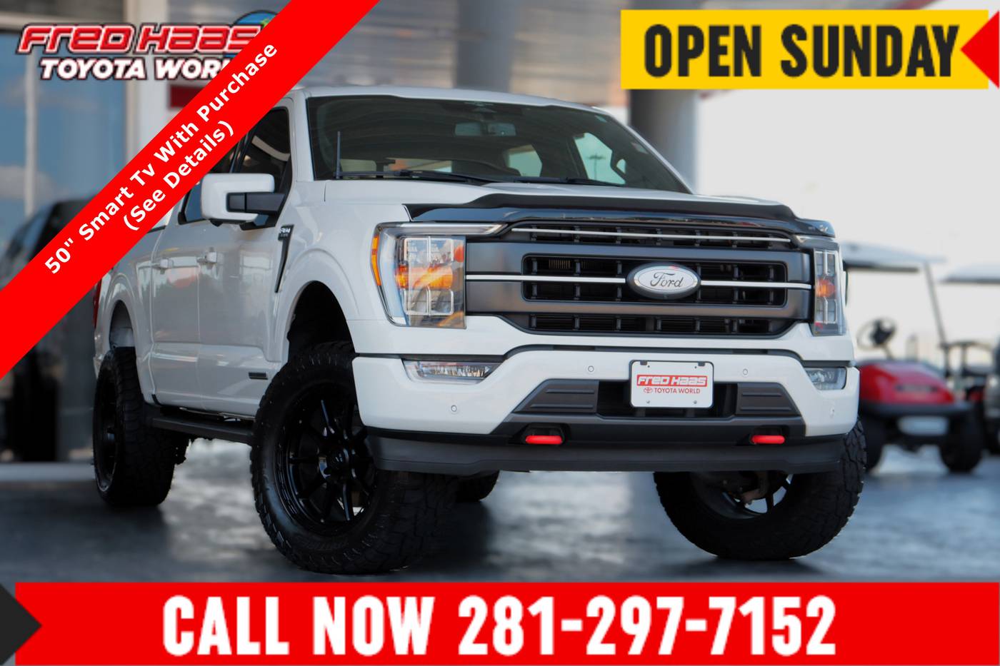 2023 Ford F-150 Lariat — Pickup Truck — 18,038 mi — Spring, TX
