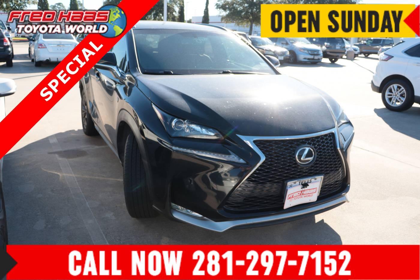 2017 Lexus NX NX Turbo F Sport — SUV — 117,428 mi — Spring, TX