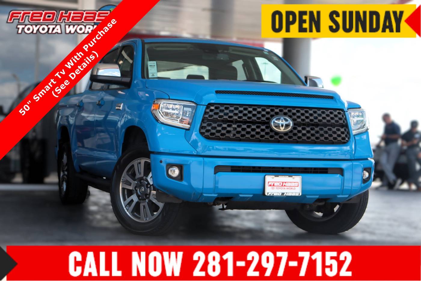 2020 Toyota Tundra Platinum — Pickup Truck — 46,845 mi — Spring, TX